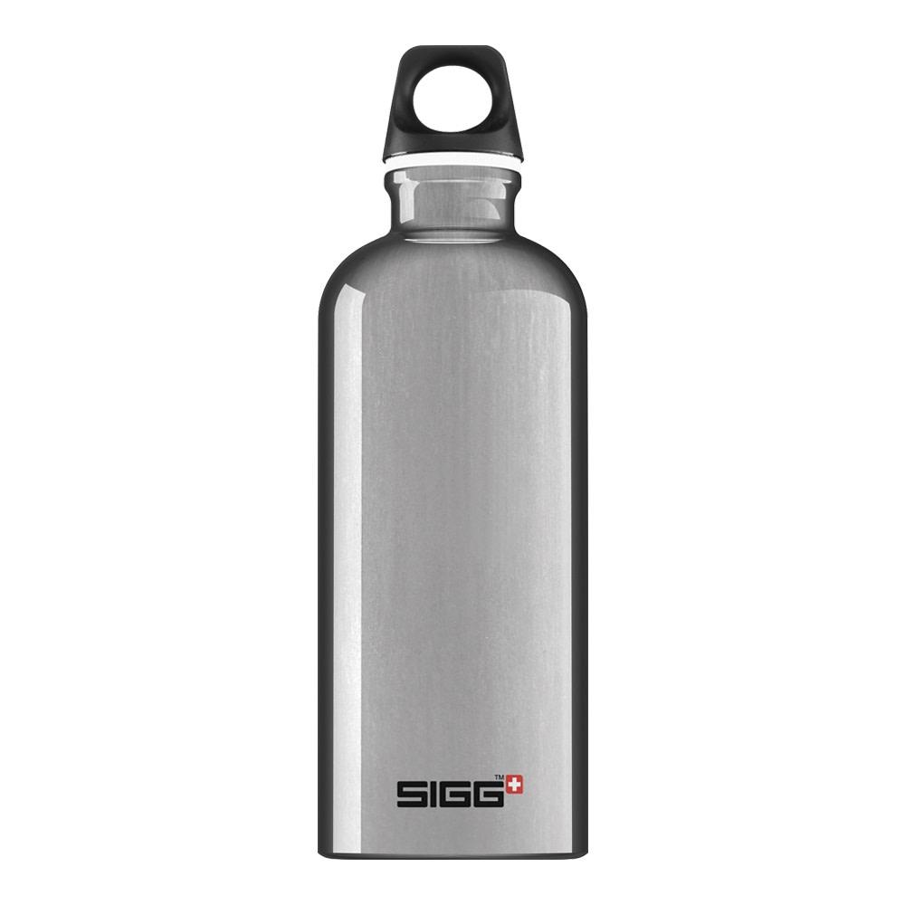 SIGG Traveller 0,6 liter vattenflaska i aluminium