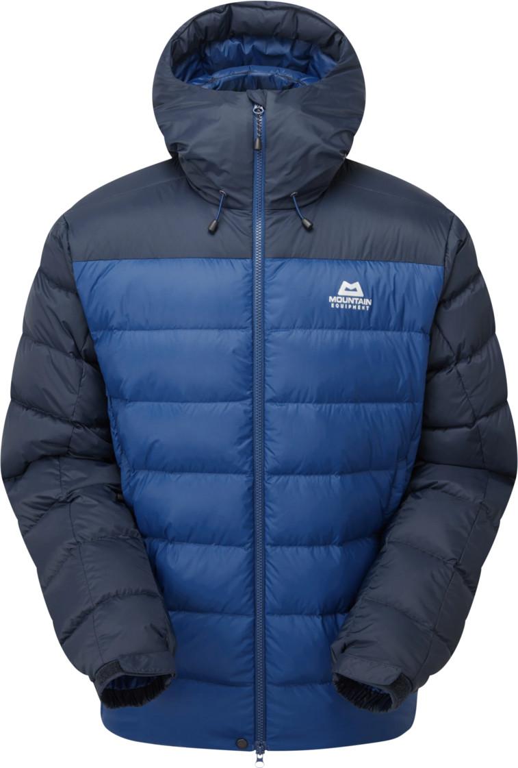 Mountain Equipment Men's Senja Jacket i Admiral/Cosmos – dunjacka för friluftsliv herr