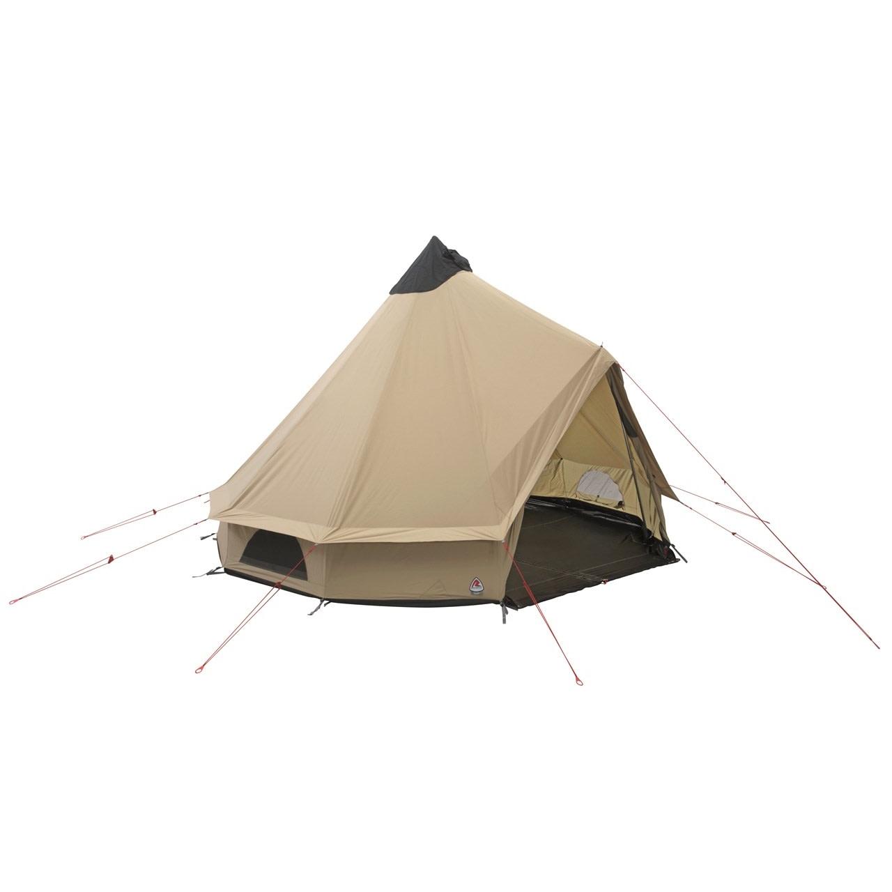 Robens Klondike tipitält i khaki bomull