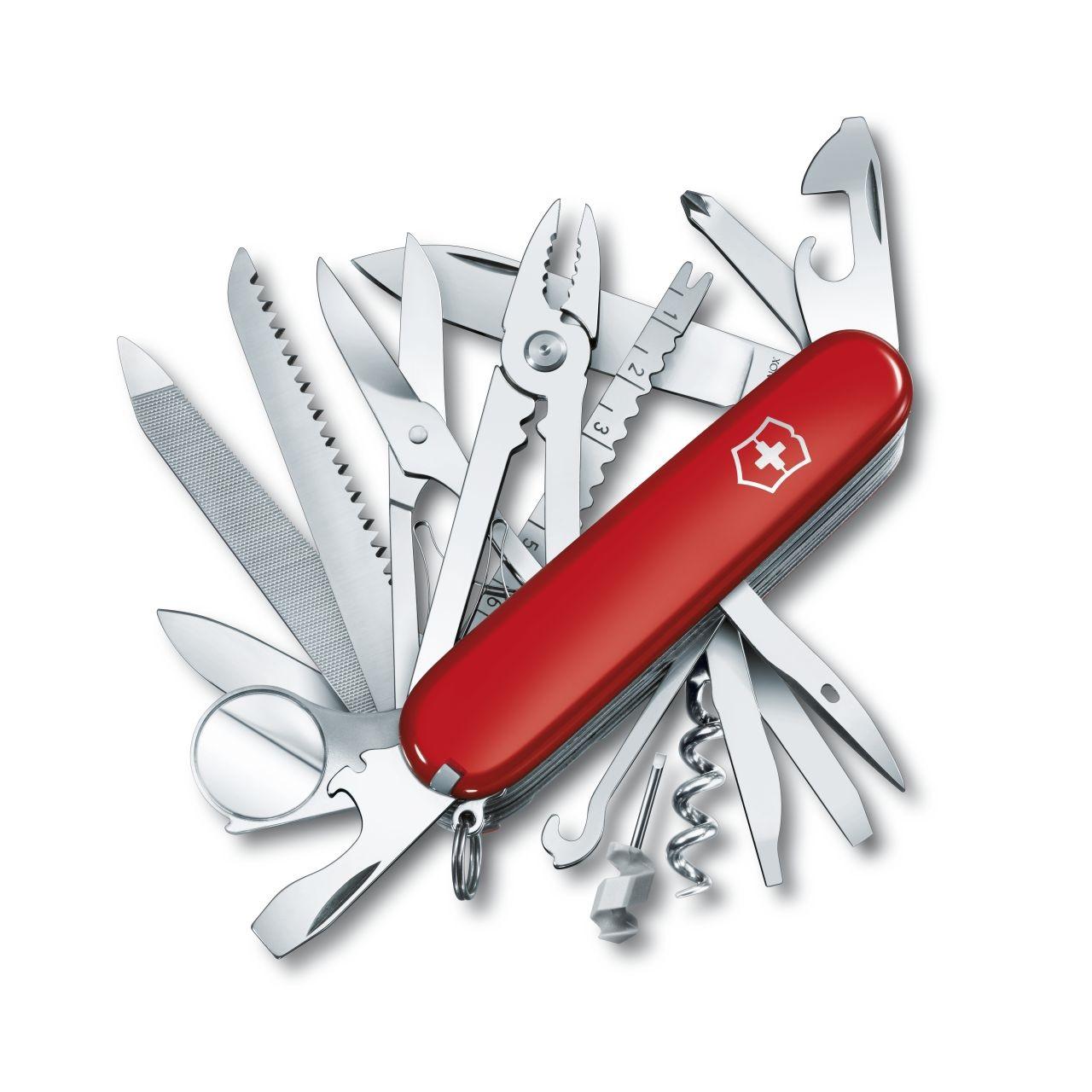 Victorinox Swiss Champ Red – röd schweizisk armékniv med 33 funktioner