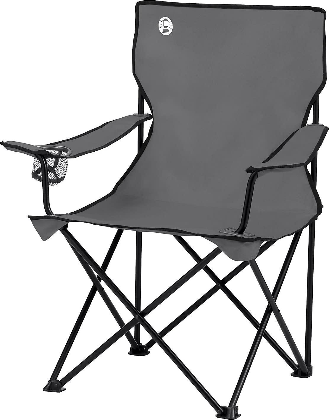 Coleman Quad Chair Steel Grey hopfällbar campingstol