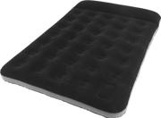 Outwell Classic with Pillow & Pump Double svart dubbel luftmadrass med upphöjd kudddel