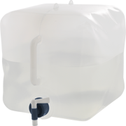 Outwell Water Carrier 10L transparent hopfällbar vattendunk med kran
