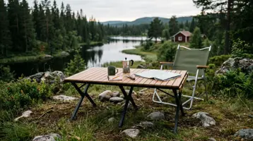 Bästa campingbordet – stämningsbild hos Tältvalet