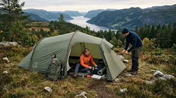 Bästa campingtält – stämningsbild hos Tältvalet