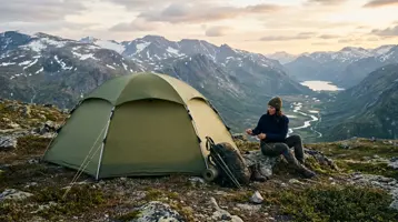 Bästa kupoltält – stämningsbild hos Tältvalet