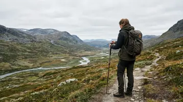 Bästa vandringsstavar – stämningsbild hos Tältvalet