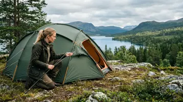 Köpguide tält – stämningsbild hos Tältvalet