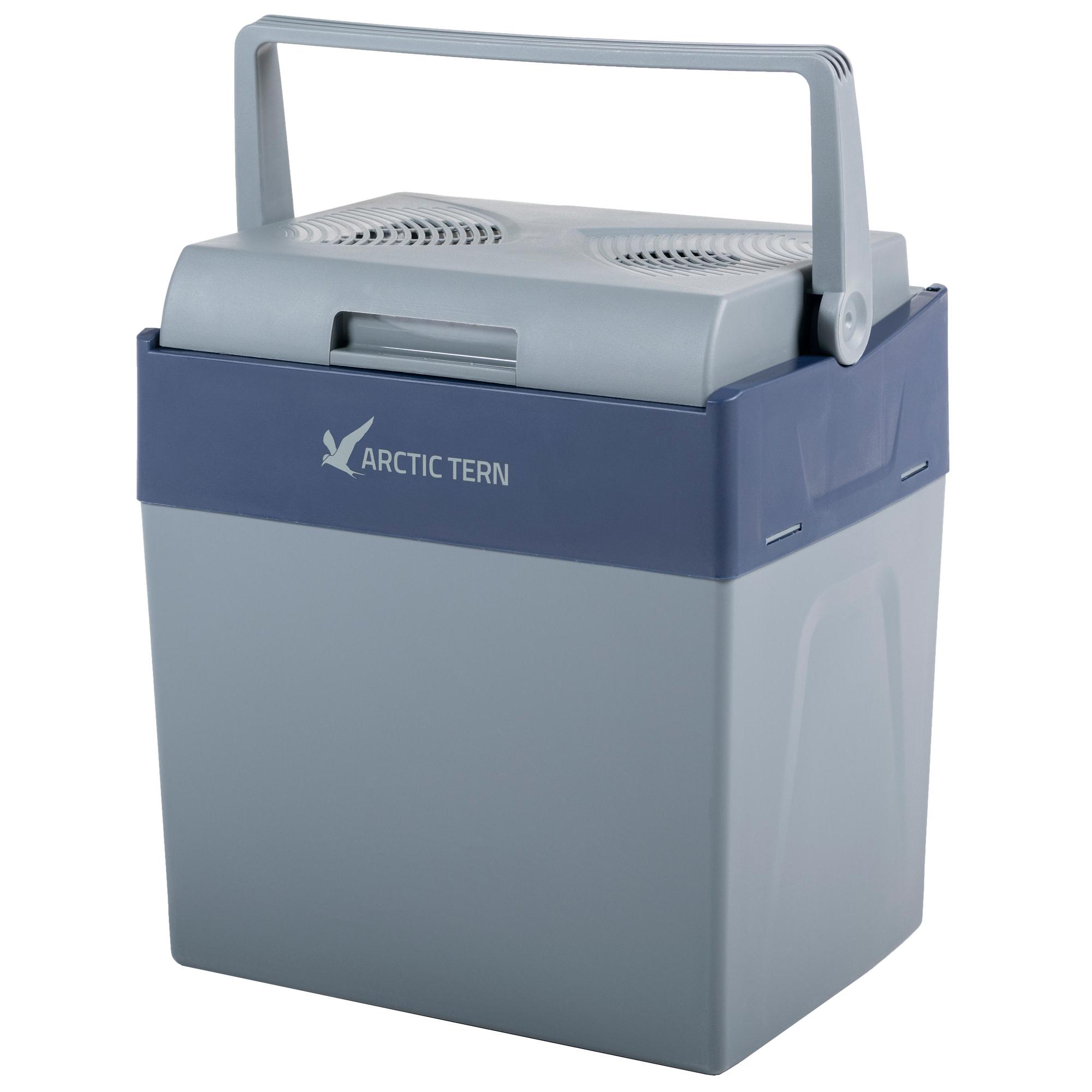 Arctic Tern Electric Cooler Box 30L grå och blå termoelektrisk kylbox