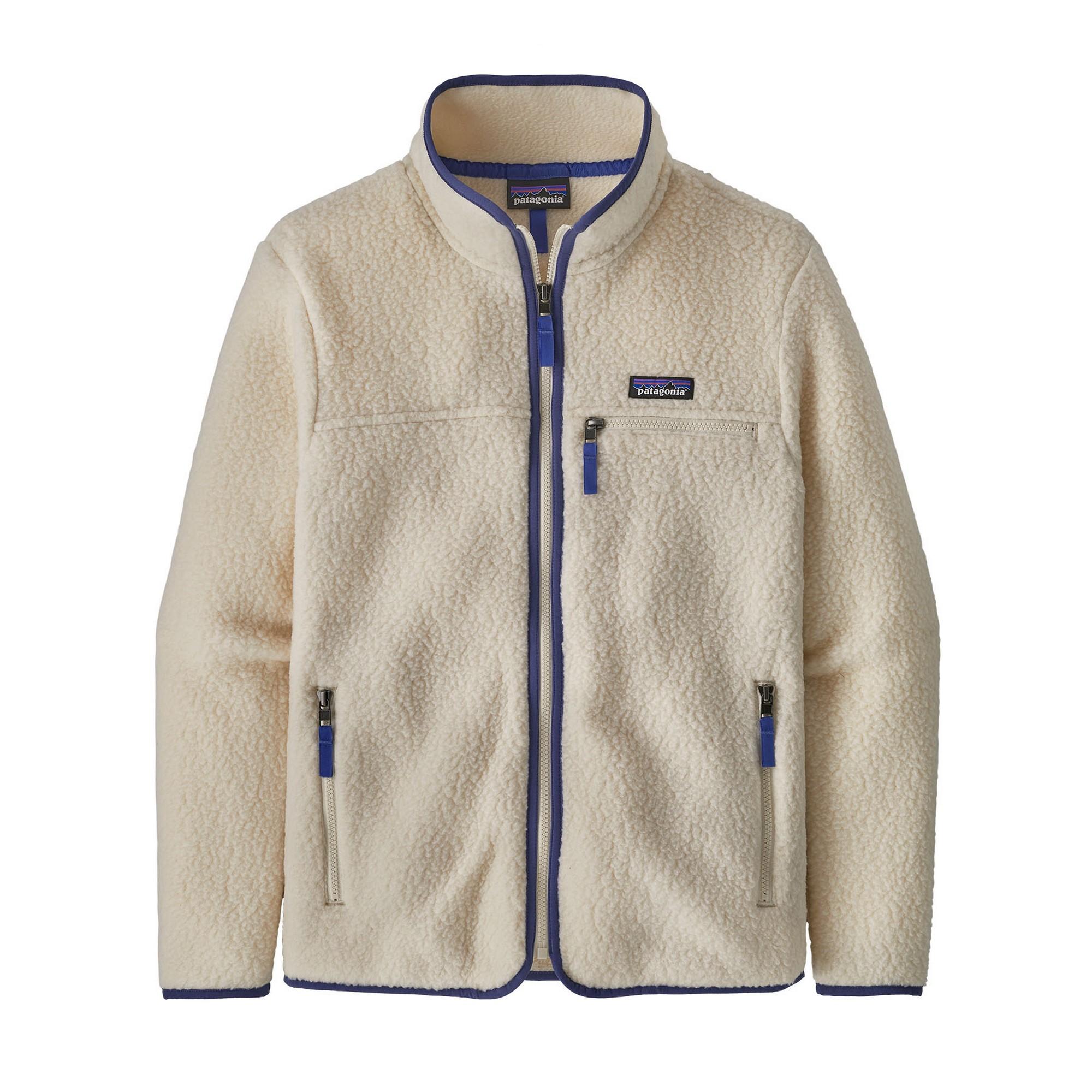 Patagonia Women's Retro Pile Jacket i naturvitt – klassisk pile-fleece dam
