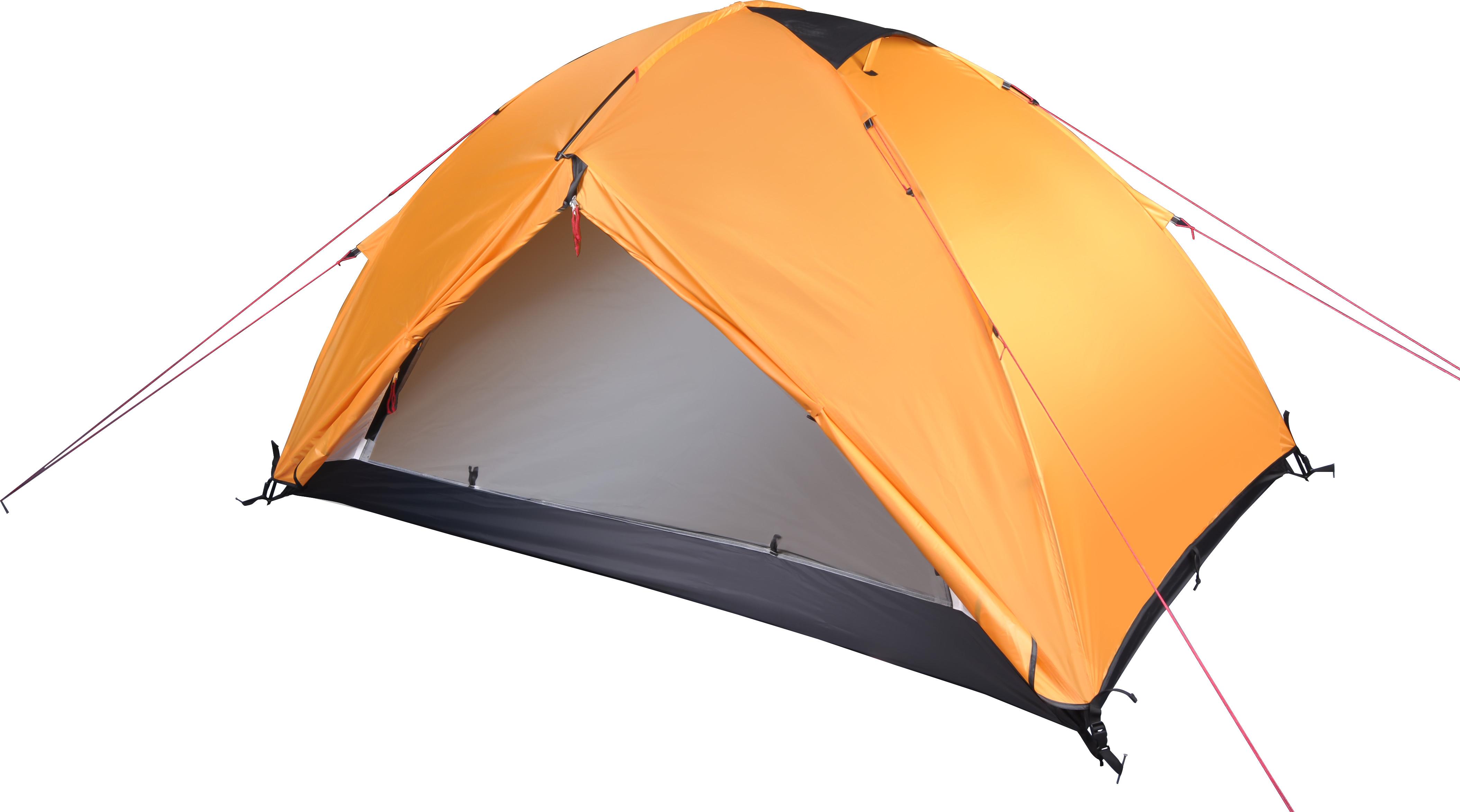Urberg 2-person kupoltält G4 i solgult Sunflower