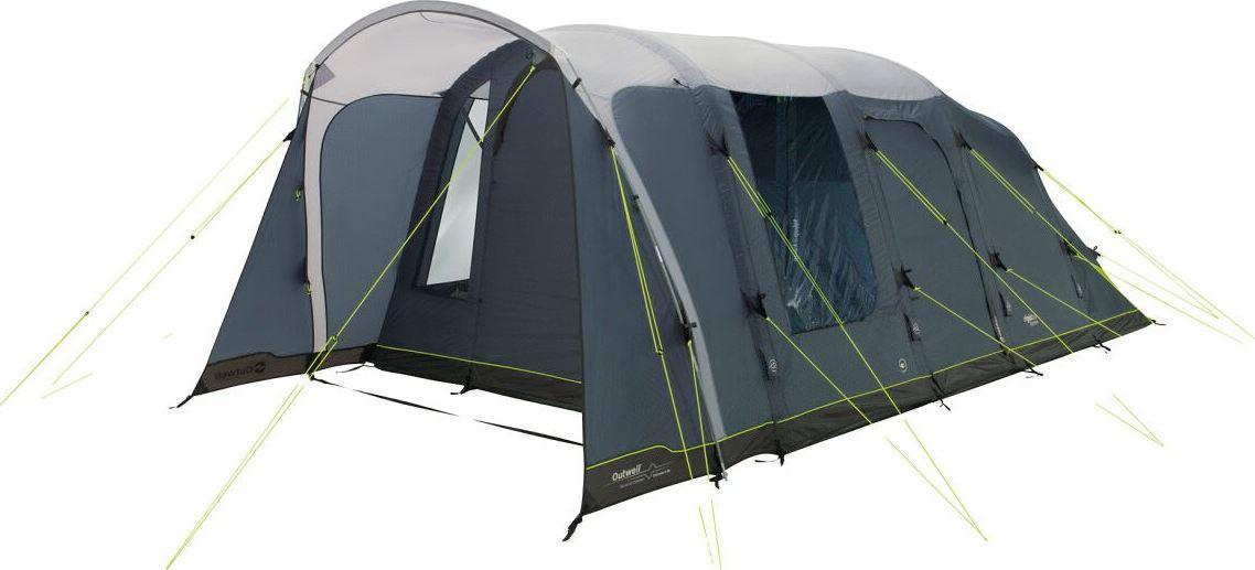 Outwell Colorado 5 Air uppblåsbart lufttält i blått med stor absid
