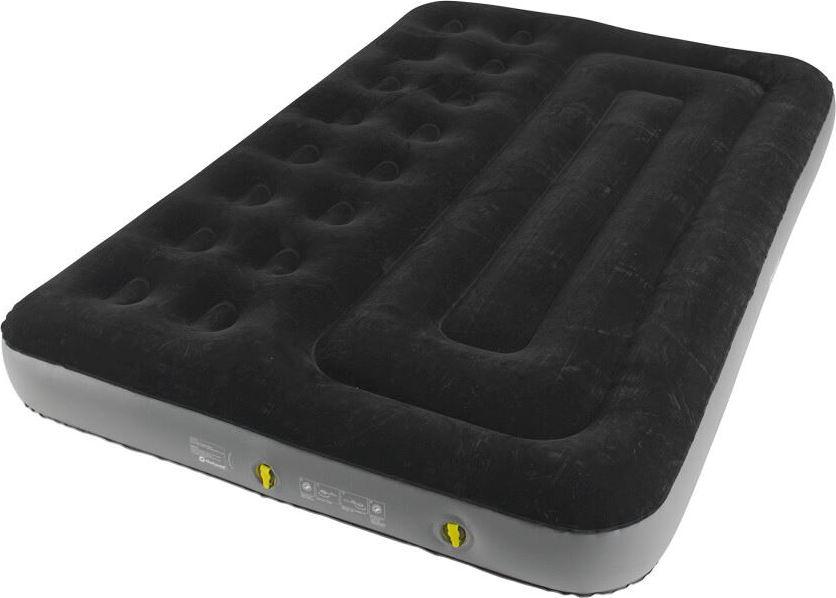 Outwell Classic Double Two Chamber svart dubbel luftmadrass med två ventiler